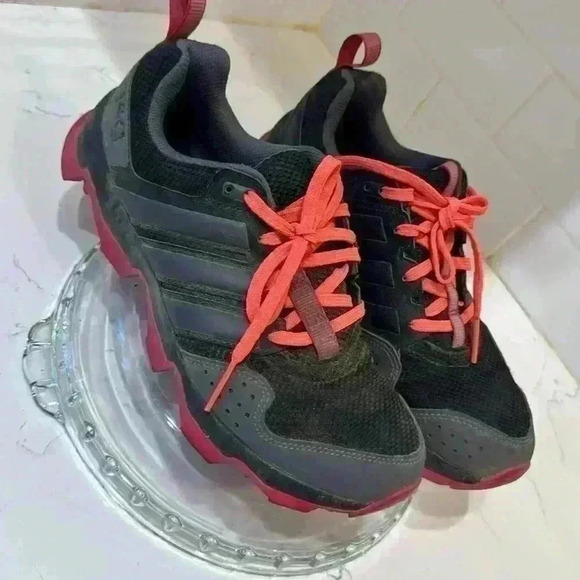 Adidas GSG TR Trail Running Shoes Women's Size 7.5 Black Pink - Picture 3 of 13